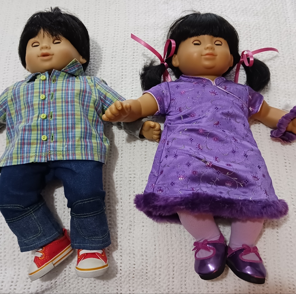 American Girl Asian Bitty Twins